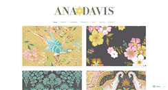 Desktop Screenshot of anadavisdesign.com